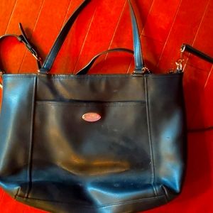 Black coach bag